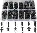 Sunplustrade 240 Pcs Push Type Retainer Clips