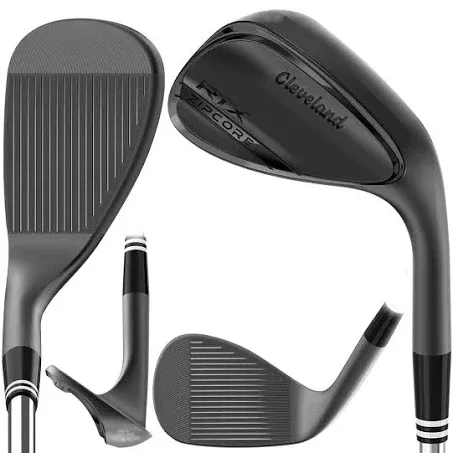 2023 Cleveland RTX 6 Zipcore Black Satin Wedge