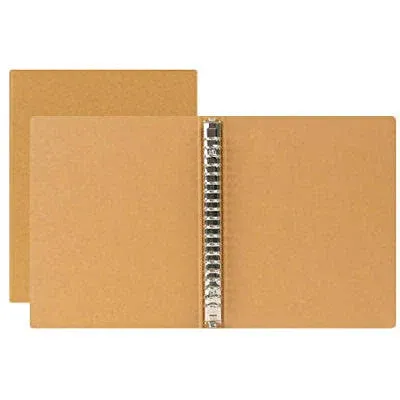 Kraft Paper Binder - Beige