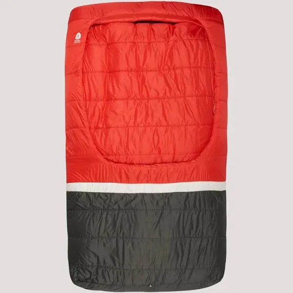 Sierra Designs Frontcountry Bed 20: Zipperless Synthetic 20 Degree Sleeping Bag for Car Camping, Festivals, & More. Available as Double Sleeping Bag for Couples