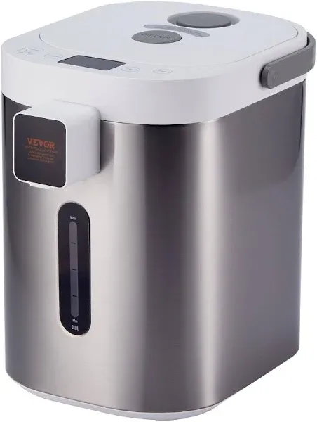 VEVOR Hot Water Dispenser 3.2L Water Boiler And Warmer 304 Stainless Steel