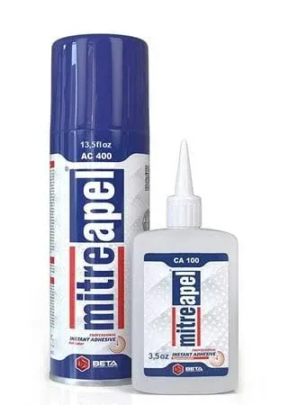 MITREAPEL Super CA Glue with Activator (3.5 oz - 13.5 fl oz) - 1 Pack