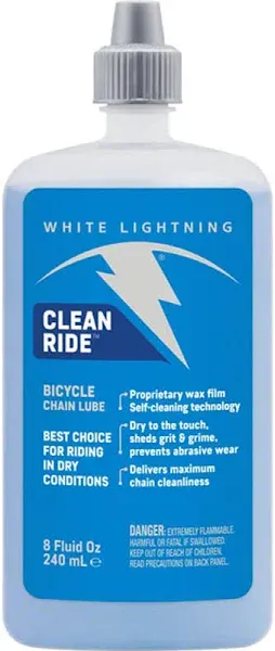 White Lightning Clean Ride Bike Chain Wax Lube