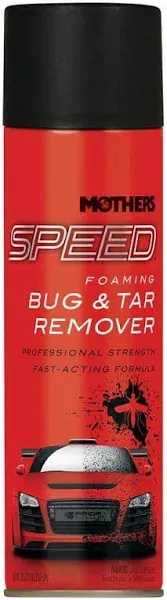 Mothers 16719 Speed Foaming Bug & Tar Remover Aerosol, 18.5 oz.