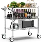 Heavy Duty 3 Tier Rolling Utility Cart