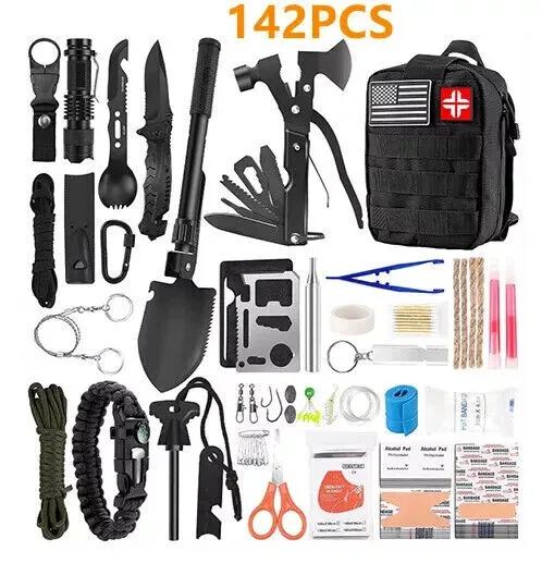 LUXMOM Survival Kit and First Aid Kit