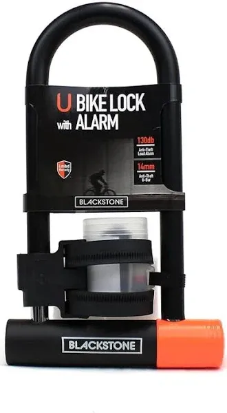 Crystal Vision 130db Heavy Duty Bike U Lock