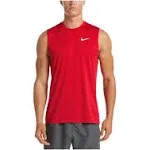 Nike Men's Essential Sleeveless Hydroguard, Red, Size: Medium