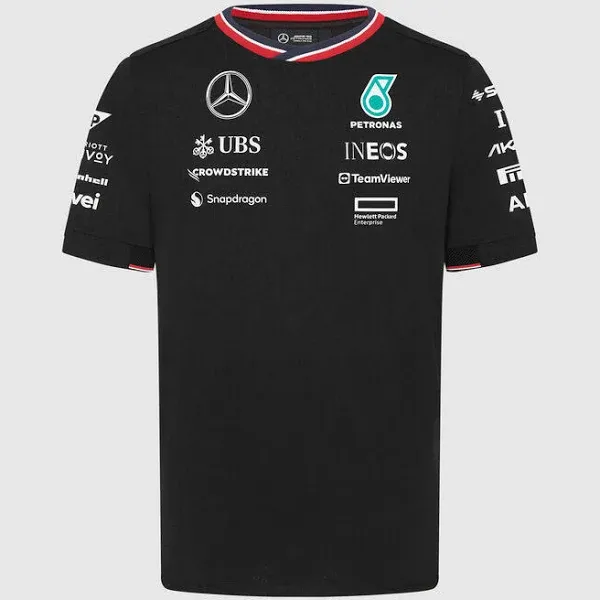 AMG Mercedes Benz Petronas Formula 1 Men&#039;s T-Shirt, MGP F1 Team Tea, XL