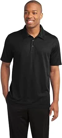 SPORT-TEK PosiCharge Active Textured Polo S Black