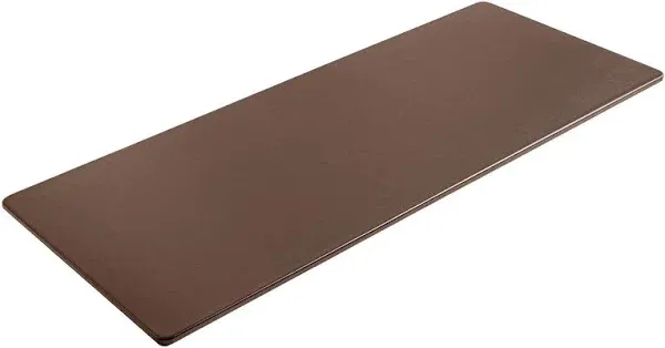 Dacasso Chocolate Brown Leather Keyboard/Mouse Desk Mat