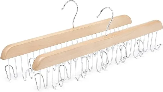 Amazon Basics Wooden Belt Hanger