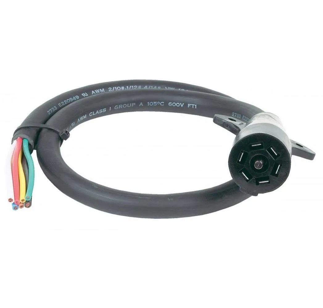 Hopkins 20044 7 Way Connector W/Cable 6&#039;