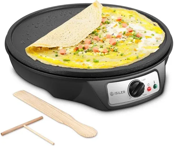 iSiLER Electric Crepe Maker