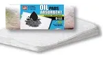 Oil Eater Oil Only Absorbent Pads - for Bilges, Boats, Vehicles and Tools - 6 Pack, White, 15" x 18" (AOA-BPH006-WHITE)