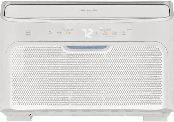 Frigidaire GHWQ083WC1 Inverter Quiet Temp Room Air Conditioner, 8,000 BTU with Wi-Fi Connected, Energy Star Certified, Easy-to-Clean Washable Filter, in White