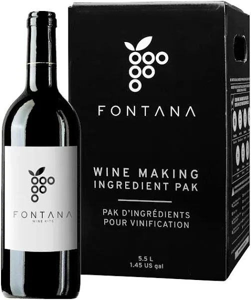 Fontana French Cabernet Sauvignon Wine Making Kit