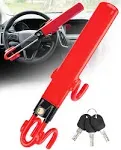 Tevlaphee Steering Wheel Lock Anti-Theft Car Device Heavy Duty Security Car L...