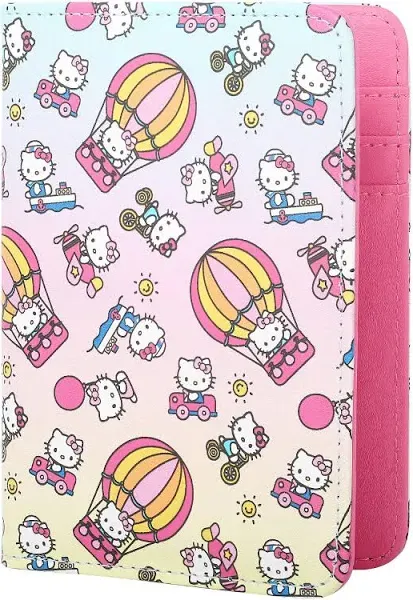 Hello Kitty Passport Holder Official License, Cute Passport Holder and Passport Cover, Sanrio Gifts