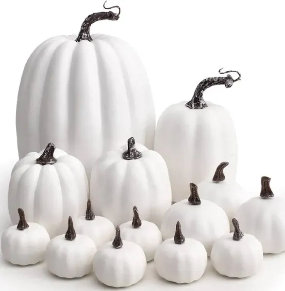 WESAPPINC Artificial Pumpkins