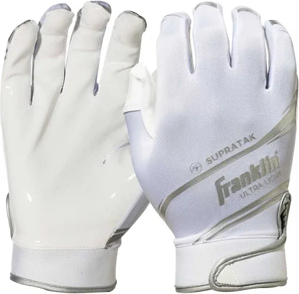 Franklin Sports Supratak Football Receiver Gloves