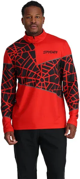 Mens Vital Half Zip - Volcano