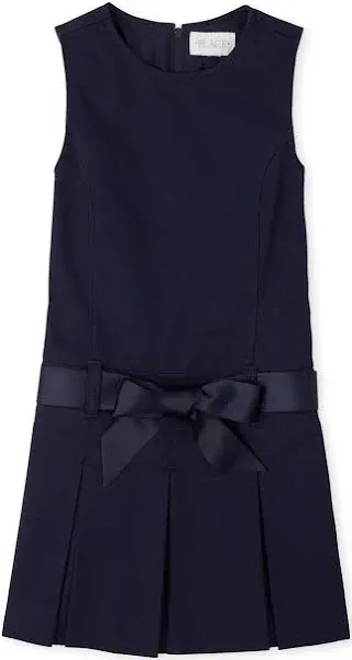 The Children's Place Girls' Sleevless Bow-Belted Jumper