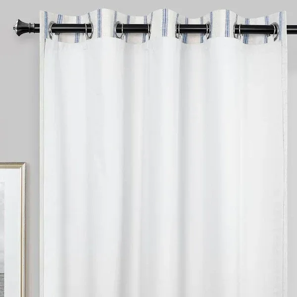  Thermal Insulated Blackout Curtain Liner 2 Panels Each 50&#039;&#039; x 58&#039;&#039; Off White