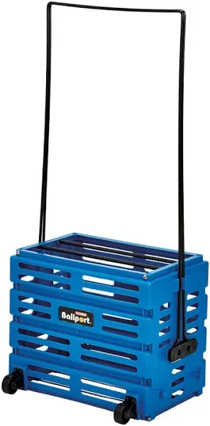 Tourna Ballport Deluxe Tennis Ball Hopper with Wheels