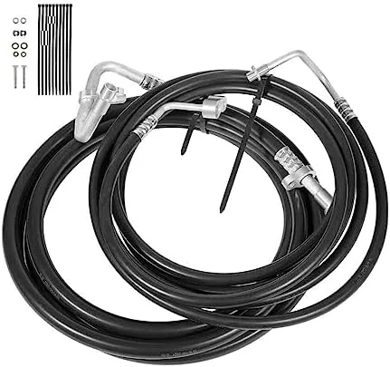 SU33468 Rear AC Line Set for 2007-2014 Chevy Suburban Rear Aux AC Hose Kit