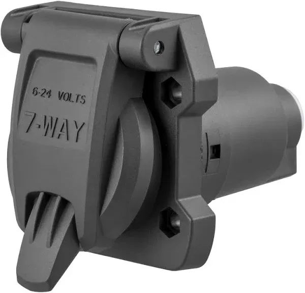 Curt Heavy-Duty 7-Way RV Blade Connector Socket