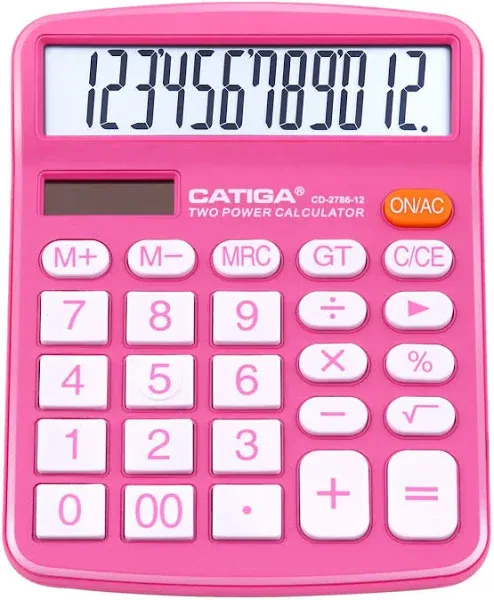 Catiga 12 Digit Calculator CD-2786