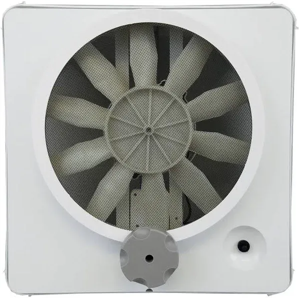 Heng&#039;s Industries Vortex I Replacement Fan Kit - 12V - White - 90043-CR