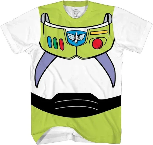 Toy Story Buzz Lightyear Astronaut Costume Adult T-Shirt