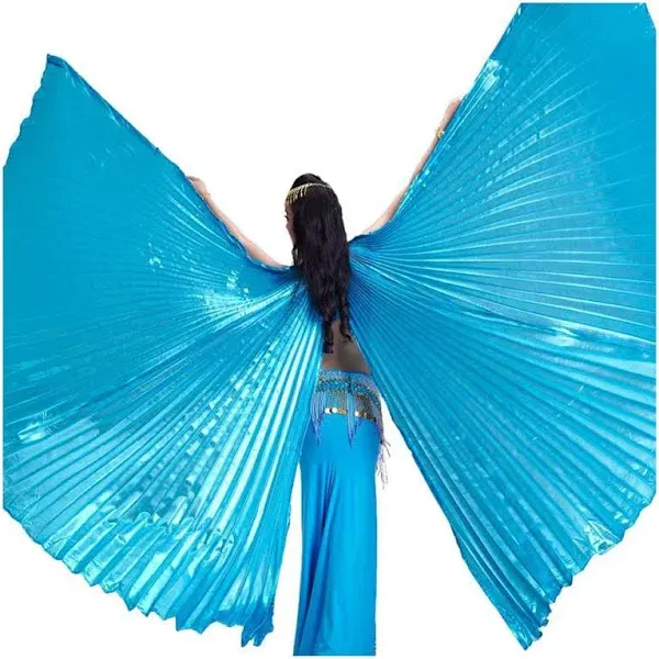 Women's Egyptian Egypt Belly Dance Costume with Bifurcate Isis Wings