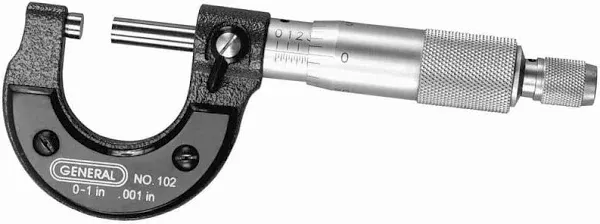 General Tools 102 Utility Micrometer