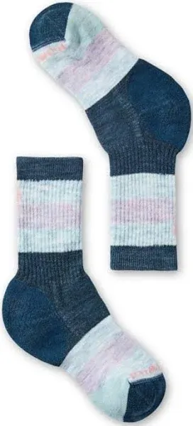 Smartwool Kids' Hike Full Cushion Striped Crew Socks