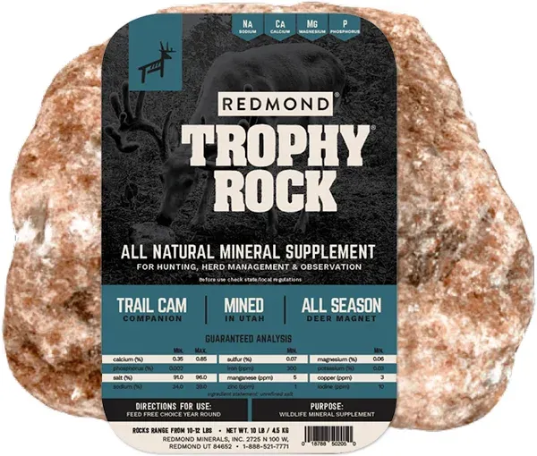 Redmond Minerals Trophy Rock Mineral Lick