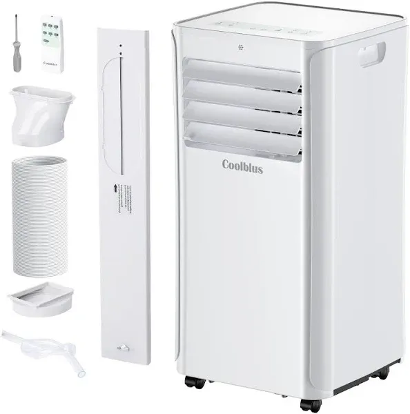 Coolblus portable air conditioner,12000 BTU portable ac Unit Up to 550 Sq,3 in 1 with Remote Control