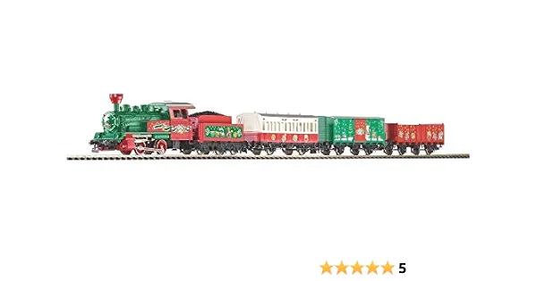 Piko 57081 HO Scale Roadbed Christmas Train Starter Set