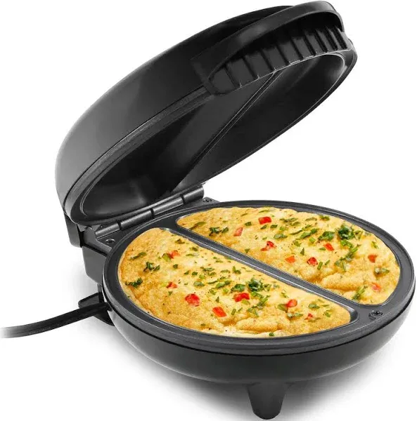 Elite Gourmet Non-Stick Omelet, Frittata, Snack Pocket Maker