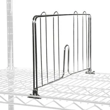 SI Shelving Inc. 21" d x 9" h Divider for Wire Shelving - 4 Pack