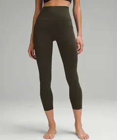 NWT lululemon Align™ High-Rise Pant 25&quot; Olive Green