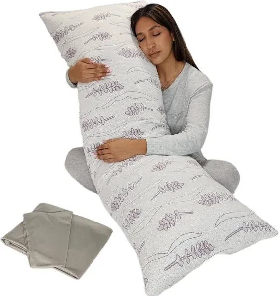 Lavender Luxury Full Body Pillow