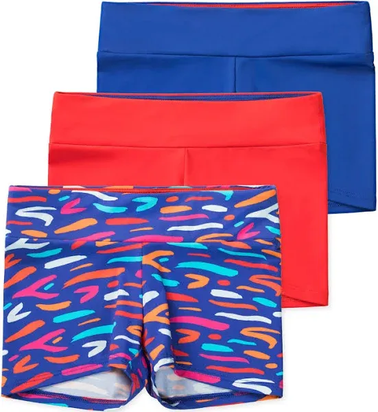 Layla Girls Dance Shorts (3-Pack)