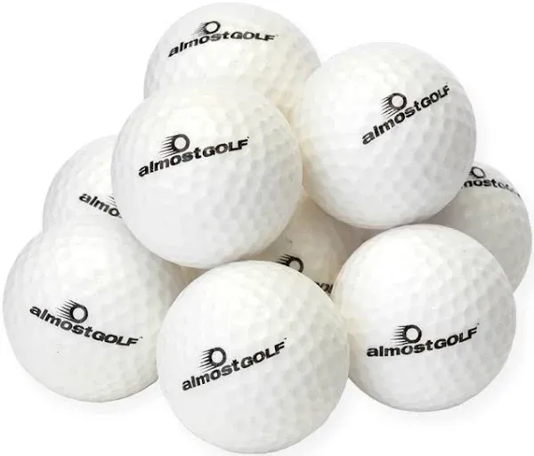 ALMOSTGOLF Point3 Limited Flight Practice Golf Balls