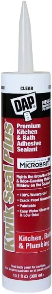 Dap Kwik Seal Plus 10.1 Premium Kitchen & Bath Adhesive