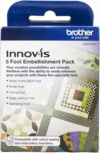 Brother 5 Foot Embellishment Pack