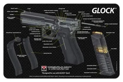 Tekmat Cutaway Pstl Mat For Glk Bk