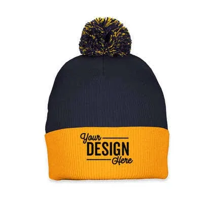 Sportsman Pom-Pom 12" Knit Beanie SP15